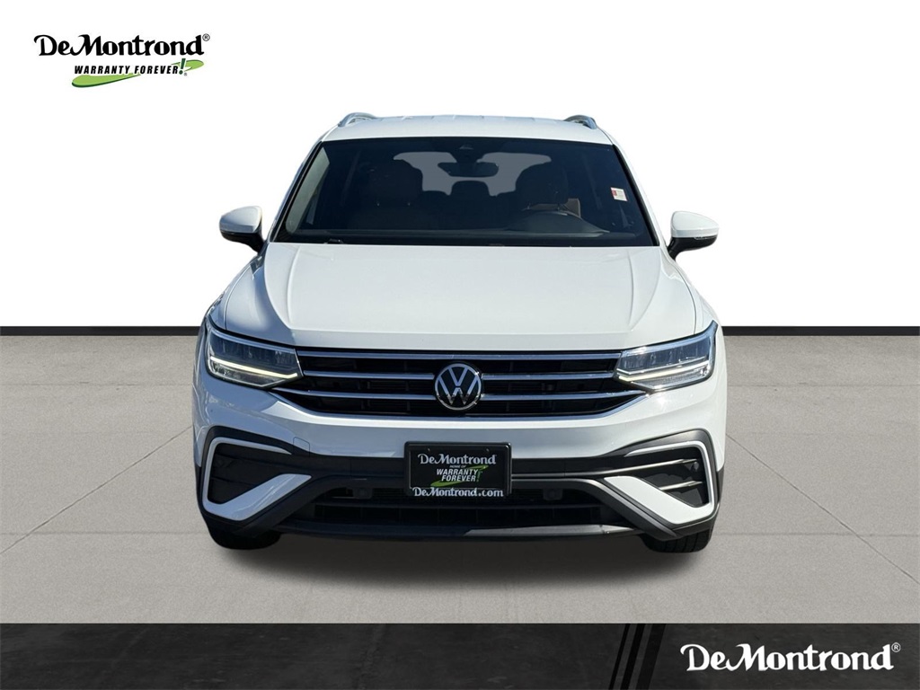 2022 Volkswagen Tiguan 2.0T SE White at Wharton Ford
