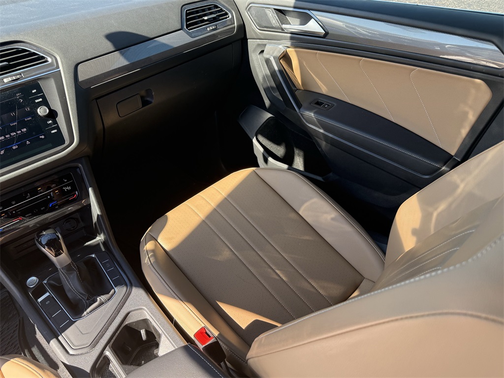 2022 Volkswagen Tiguan 2.0T SE White at Wharton Ford