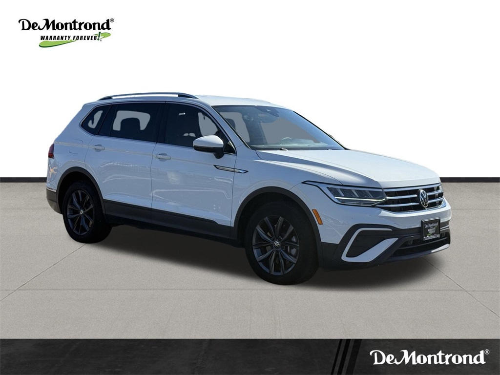 2022 Volkswagen Tiguan 2.0T SE White at Wharton Ford