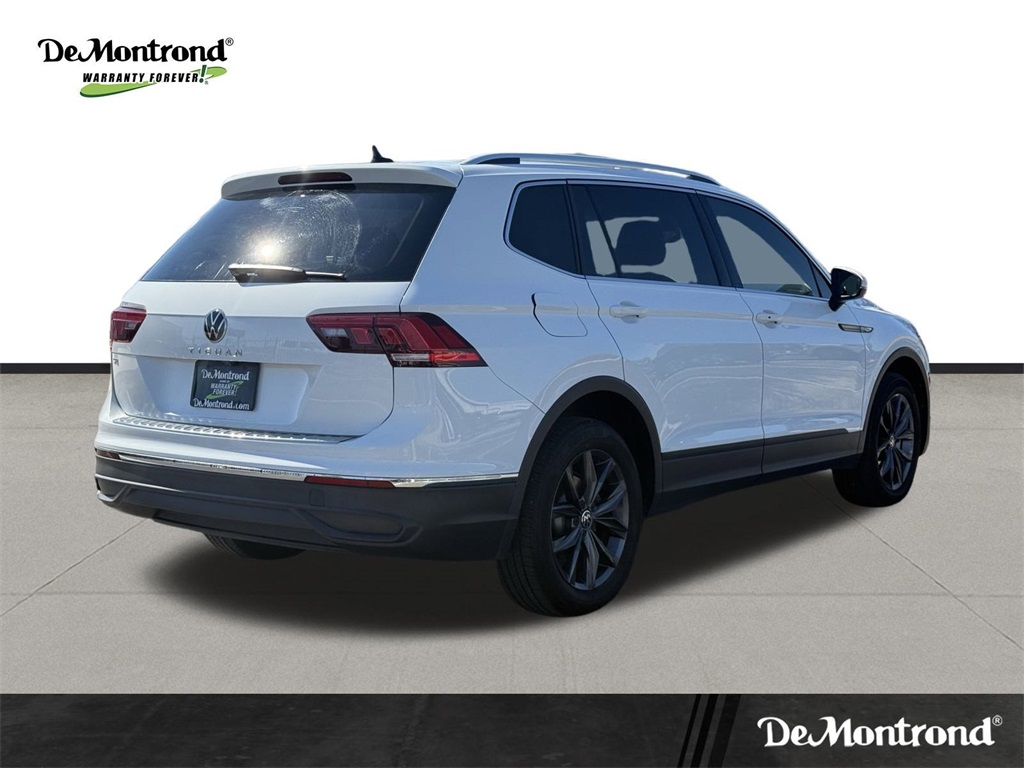 2022 Volkswagen Tiguan 2.0T SE White at Wharton Ford