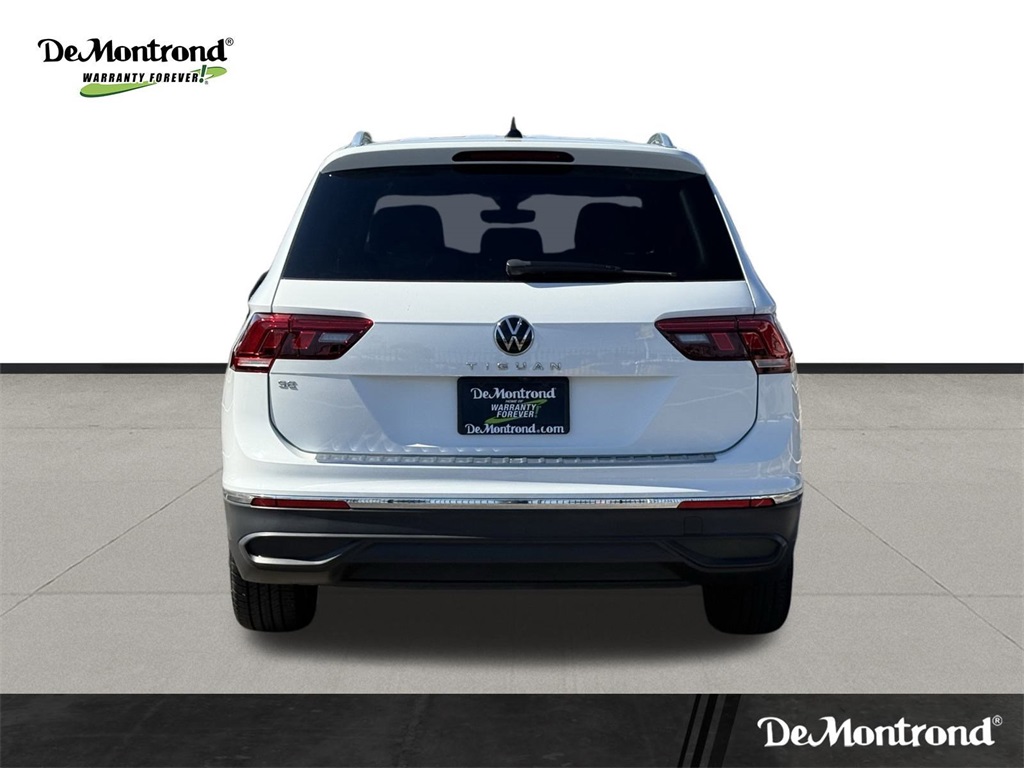 2022 Volkswagen Tiguan 2.0T SE White at Wharton Ford