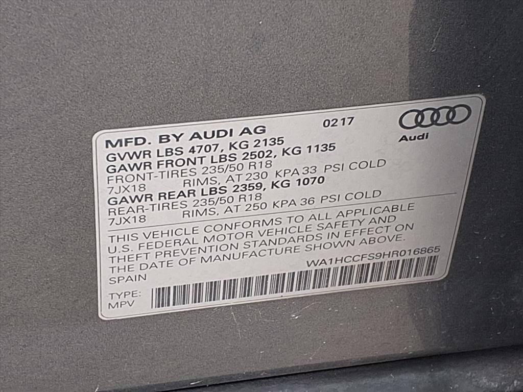 2017 Audi Q3 2.0T Premium Plus Gray at Westside Lexus