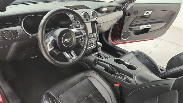 2019 Ford Mustang EcoBoost Premium Red at North Houston Mitsubishi