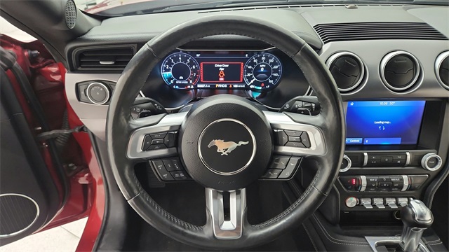 2019 Ford Mustang EcoBoost Premium Red at North Houston Mitsubishi