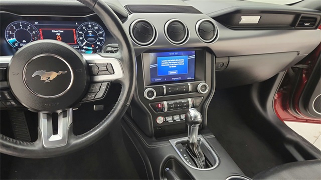 2019 Ford Mustang EcoBoost Premium Red at North Houston Mitsubishi