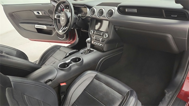 2019 Ford Mustang EcoBoost Premium Red at North Houston Mitsubishi