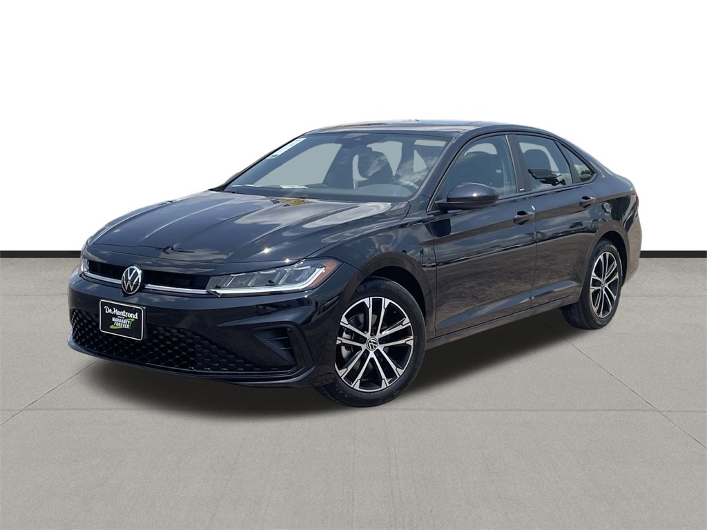 2025 Volkswagen Jetta 1.5T Sport Black at DeMontrond Automotive Group