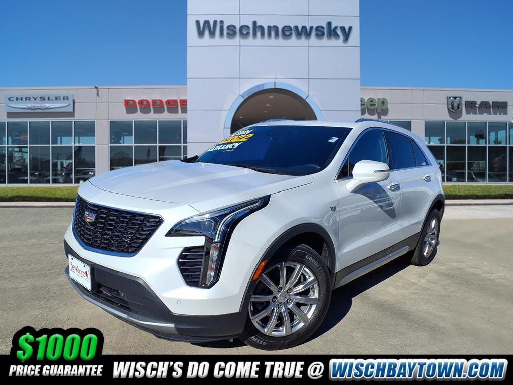 2022 Cadillac XT4 Premium Luxury White at Mac Haik CDJR North Houston