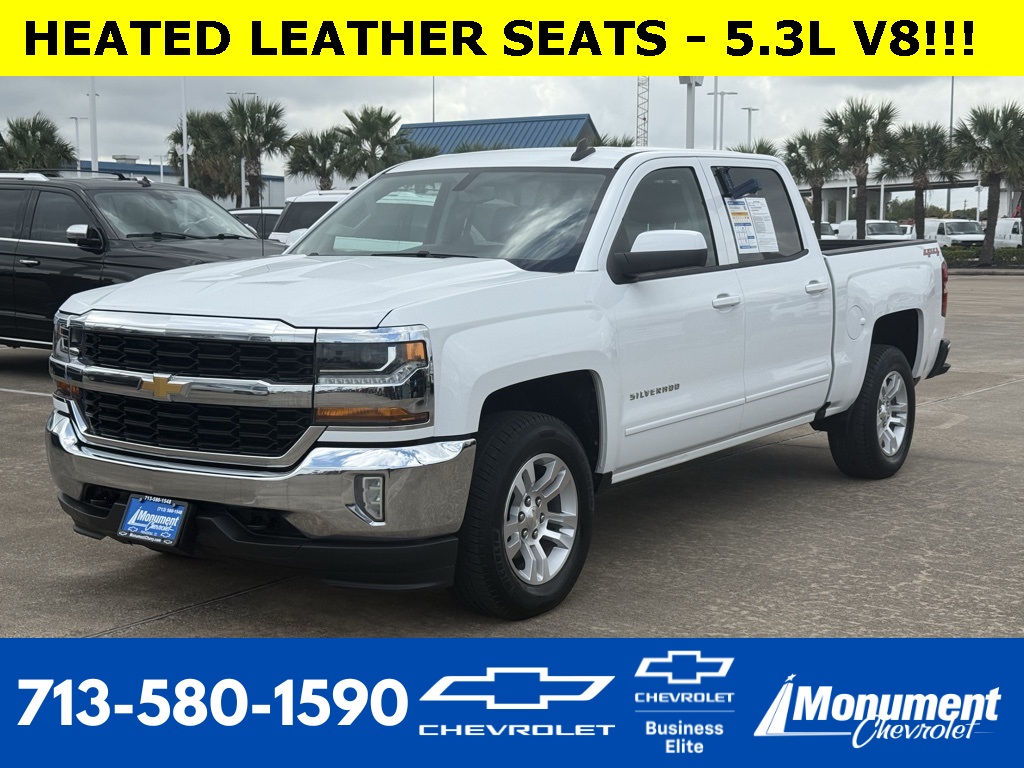 2018 Chevrolet Silverado 1500 LT White at Community Honda