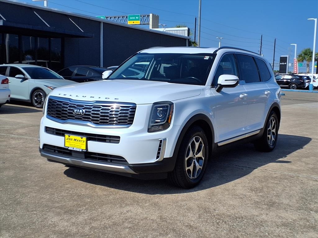 2020 Kia Telluride EX White at DeMontrond Automotive Group