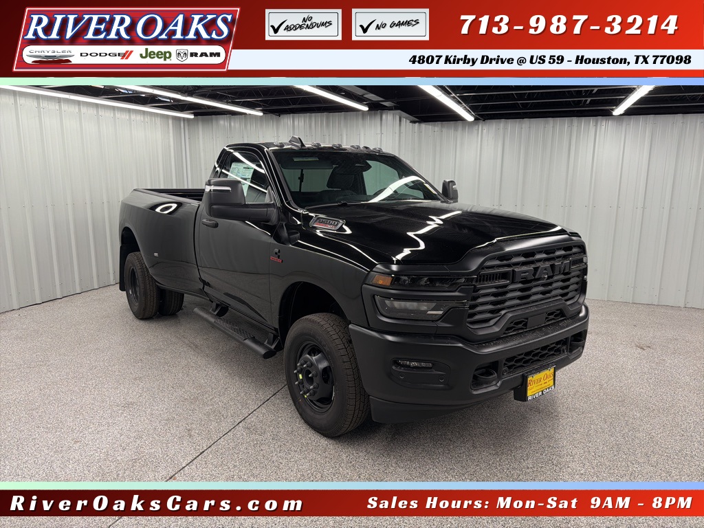 2026 Ram 3500 Tradesman Black at Mac Haik CDJR North Houston