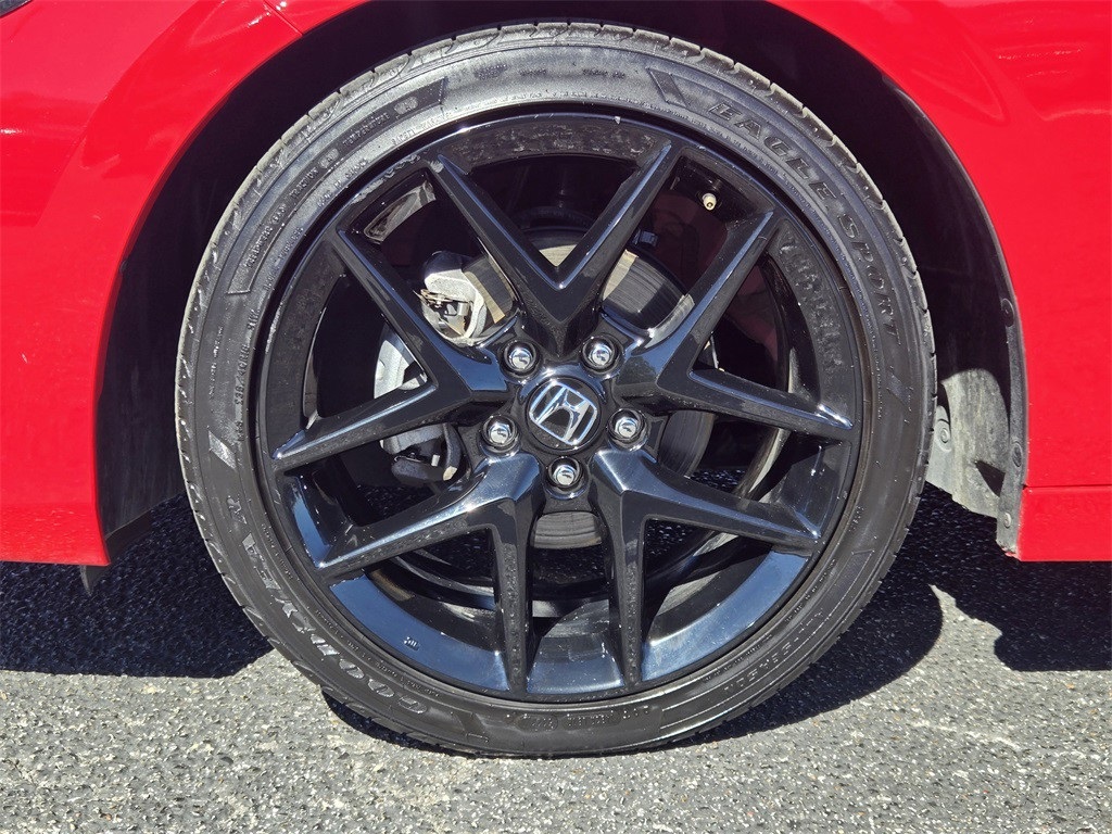 2024 Honda Civic Sport Red at Joe Myers Mazda Kia