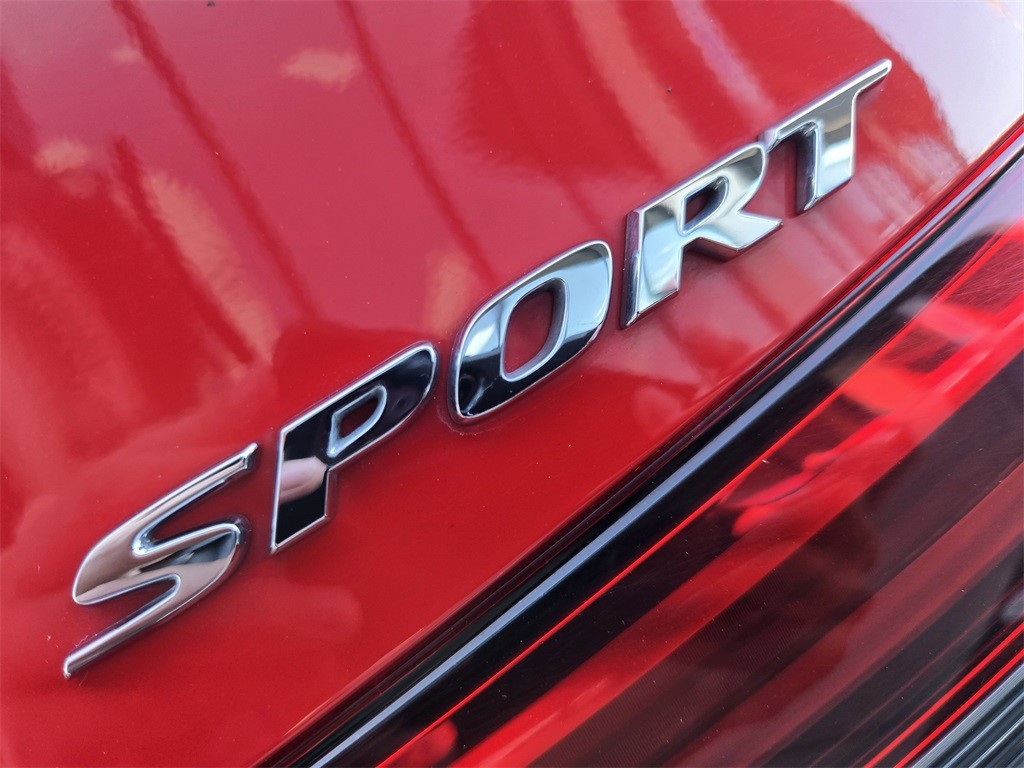 2024 Honda Civic Sport Red at Joe Myers Mazda Kia