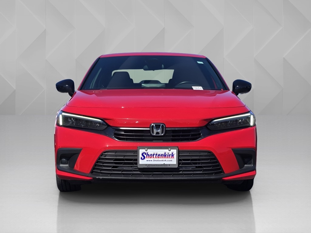 2024 Honda Civic Sport Red at Joe Myers Mazda Kia