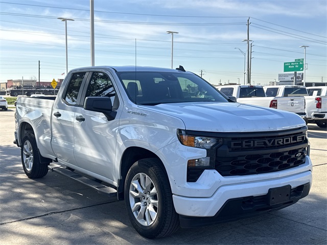 2023 Chevrolet Silverado 1500 Custom White at Don McGill Toyota