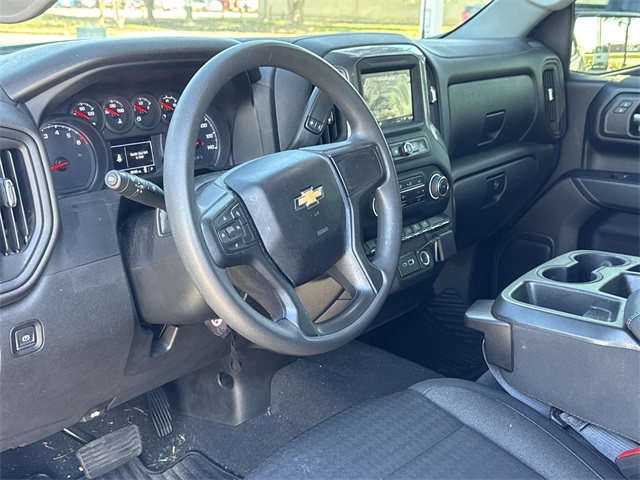 2023 Chevrolet Silverado 1500 Custom White at Don McGill Toyota