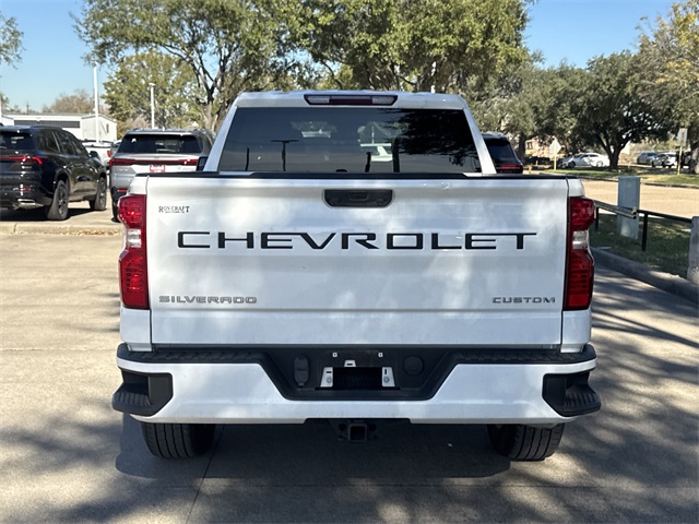 2023 Chevrolet Silverado 1500 Custom White at Don McGill Toyota