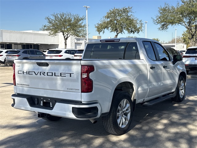 2023 Chevrolet Silverado 1500 Custom White at Don McGill Toyota