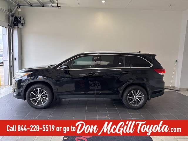2019 Toyota Highlander XLE Black at Gullo Toyota