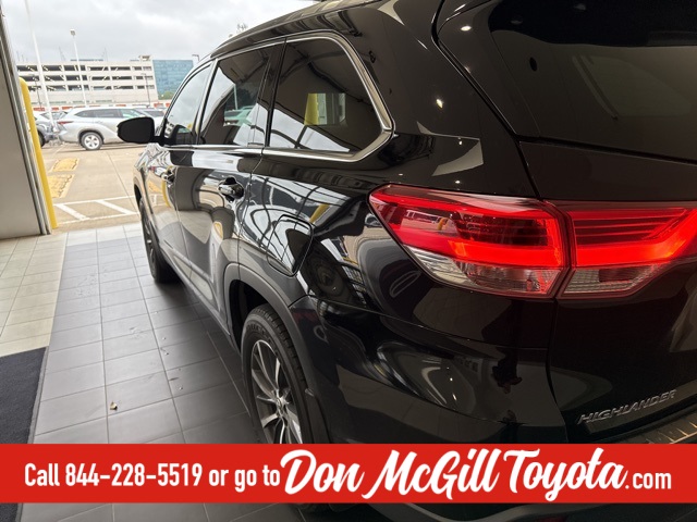 2019 Toyota Highlander XLE Black at Gullo Toyota