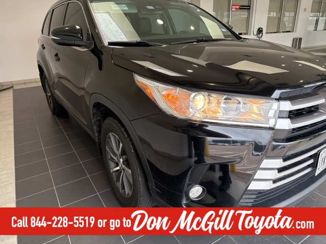 2019 Toyota Highlander XLE Black at Gullo Toyota