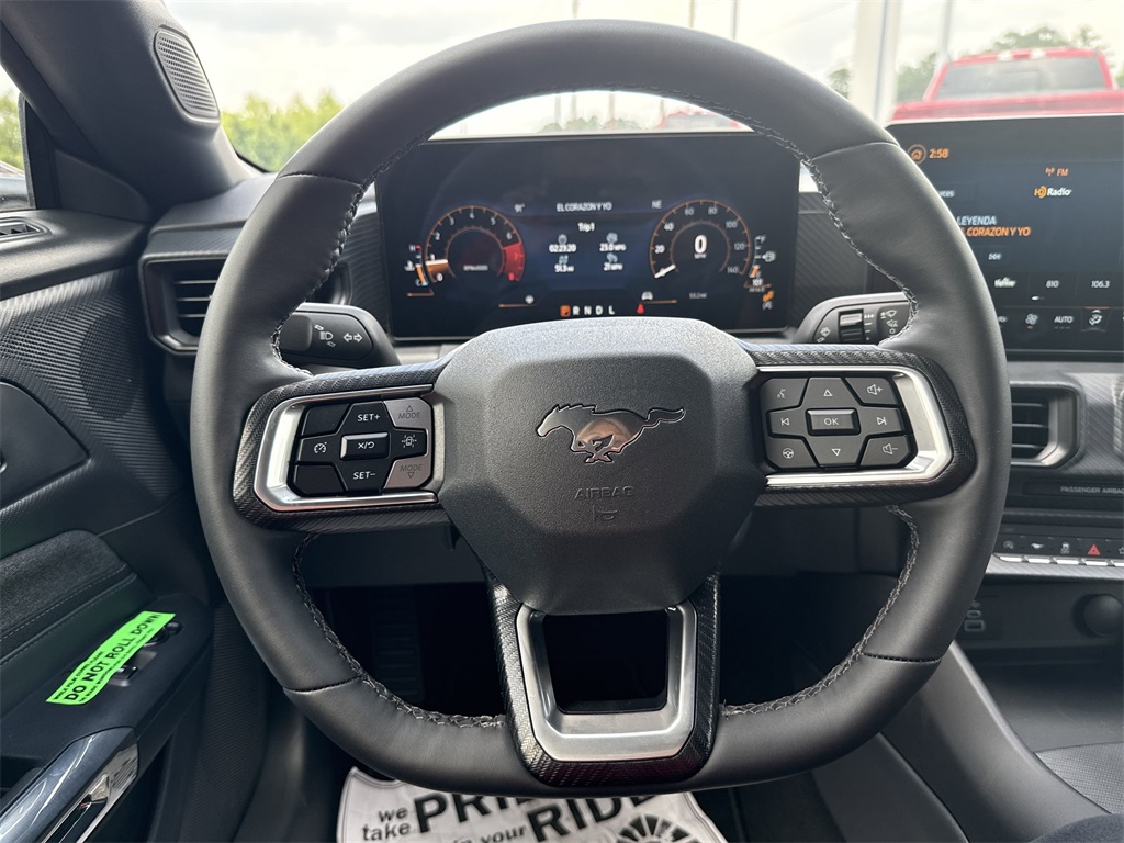2025 Ford Mustang EcoBoost Black at Central Houston Nissan