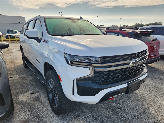 2022 Chevrolet Suburban Z71 White at Bayway Chrysler Dodge Jeep Ram