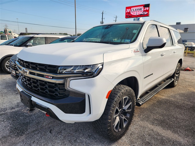 2022 Chevrolet Suburban Z71 White at Bayway Chrysler Dodge Jeep Ram