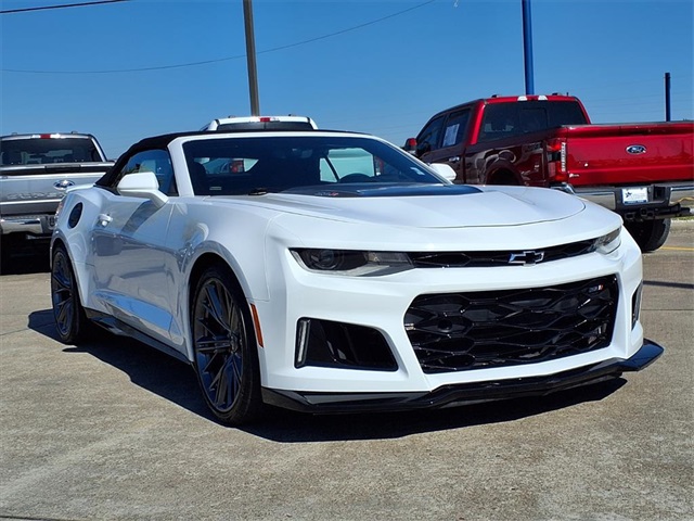 2023 Chevrolet Camaro ZL1 White at Wharton Chevrolet GMC
