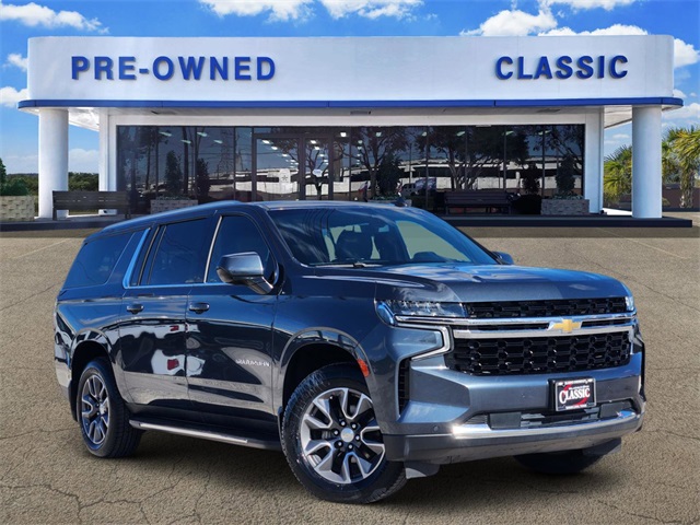 2021 Chevrolet Suburban LS Gray at Baytown Hyundai