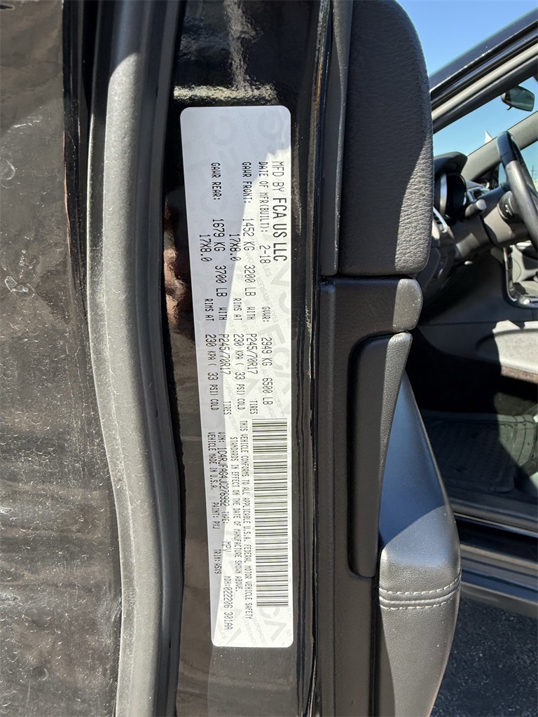 2018 Jeep Grand Cherokee Laredo Black at Baytown Hyundai