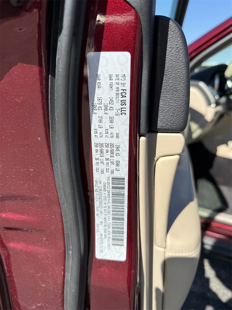 2016 Jeep Grand Cherokee Limited Red at Emmons Autoplex