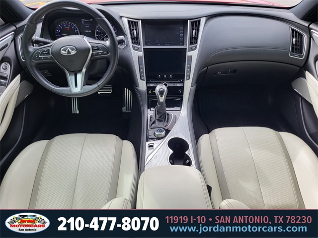 Used Car 2019 Infiniti Q60  Red Sport 400 For Sale Under $35,000 In San Antonio, Texas