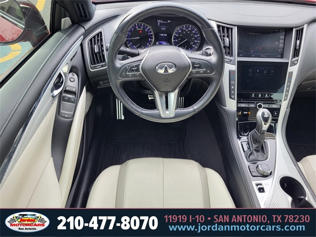 Used Car 2019 Infiniti Q60  Red Sport 400 For Sale Under $35,000 In San Antonio, Texas
