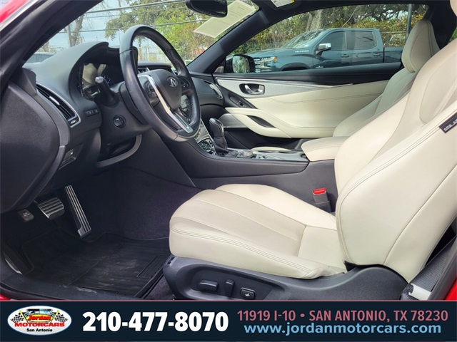 Used Car 2019 Infiniti Q60  Red Sport 400 For Sale Under $35,000 In San Antonio, Texas