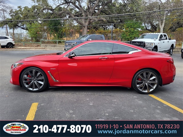 Used Car 2019 Infiniti Q60  Red Sport 400 For Sale Under $35,000 In San Antonio, Texas