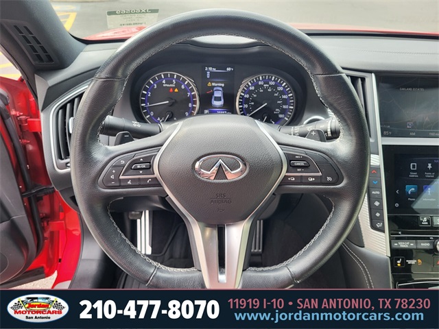 Used Car 2019 Infiniti Q60  Red Sport 400 For Sale Under $35,000 In San Antonio, Texas