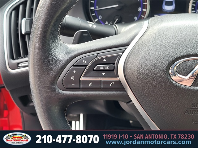 Used Car 2019 Infiniti Q60  Red Sport 400 For Sale Under $35,000 In San Antonio, Texas