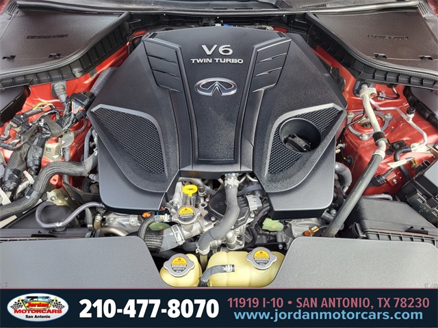 Used Car 2019 Infiniti Q60  Red Sport 400 For Sale Under $35,000 In San Antonio, Texas