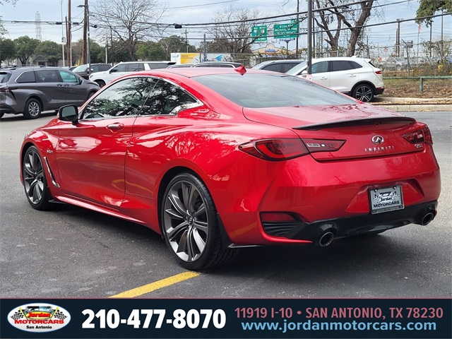Used Car 2019 Infiniti Q60  Red Sport 400 For Sale Under $35,000 In San Antonio, Texas