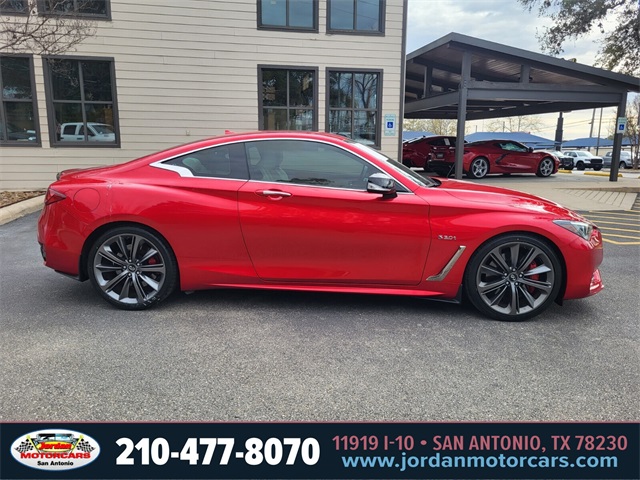 Used Car 2019 Infiniti Q60  Red Sport 400 For Sale Under $35,000 In San Antonio, Texas