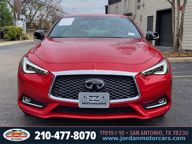 Used Car 2019 Infiniti Q60  Red Sport 400 For Sale Under $35,000 In San Antonio, Texas