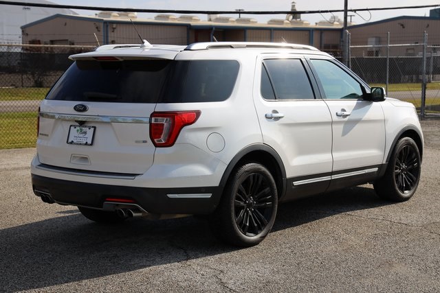 2018 Ford Explorer Platinum White at DeMontrond Mazda