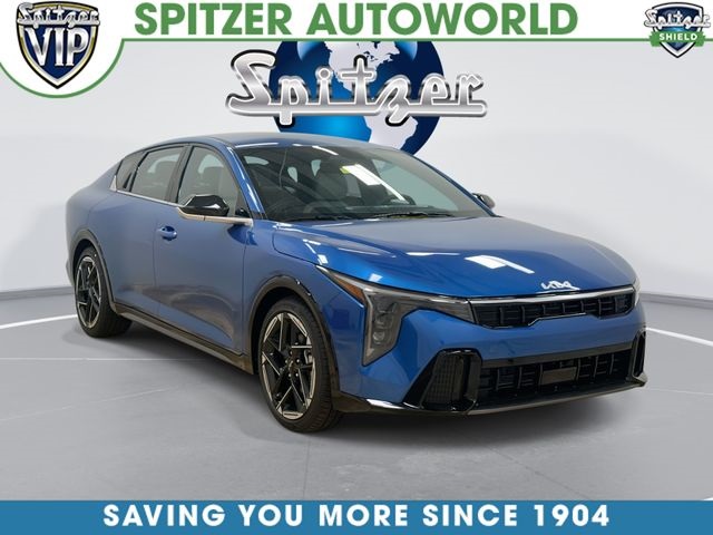 Wave Blue 2026 Kia K4 Sedan Front-Wheel Drive Continuously Variable Transmission