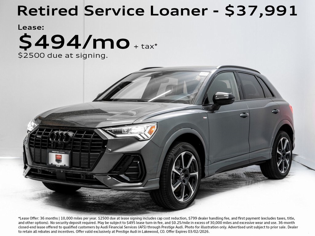 2025 Audi Q3 quattro Premium Plus S Line 45 TFSI