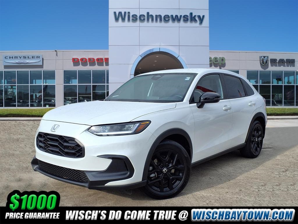 2024 Honda HR-V Sport White at Westside Lexus