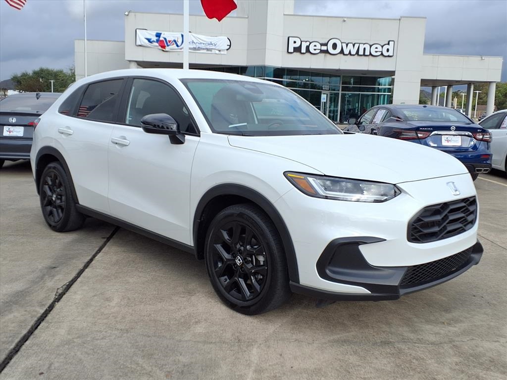2024 Honda HR-V Sport White at Westside Lexus