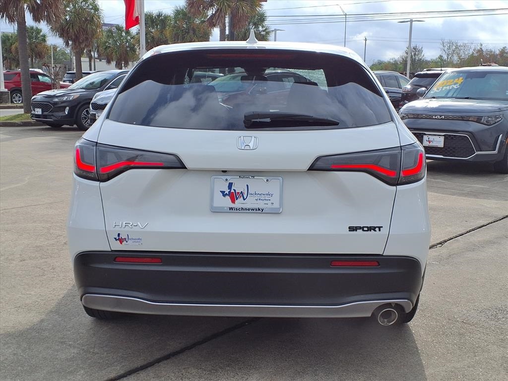 2024 Honda HR-V Sport White at Westside Lexus