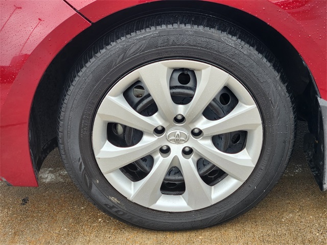 2024 Toyota Corolla LE Red at Traditions Chevrolet