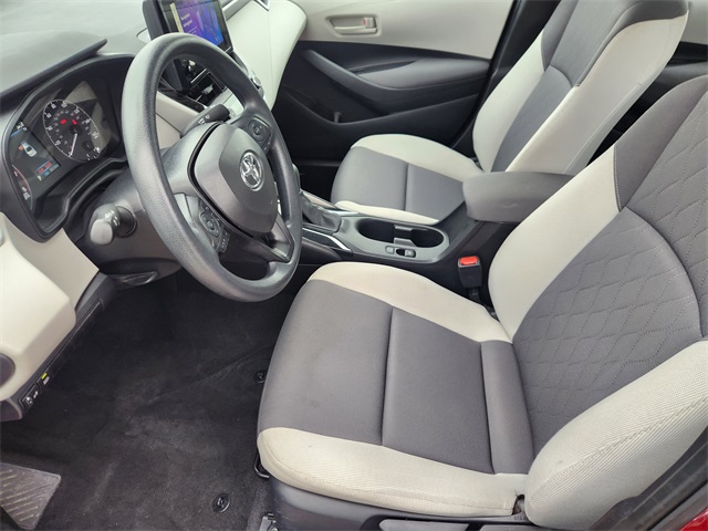 2024 Toyota Corolla LE Red at Traditions Chevrolet